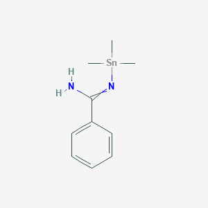 N'-(Trimethylstannyl)benzenecarboximidamide