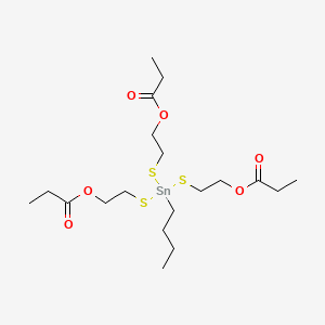 8-Oxa-3,5-dithia-4-stannaundecan-1-ol, 4-butyl-9-oxo-4-[[2-(1-oxopropoxy)ethyl]thio]-, propanoate