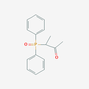 molecular formula C16H17O2P B14476061 3-(Diphenylphosphoryl)butan-2-one CAS No. 71893-27-1