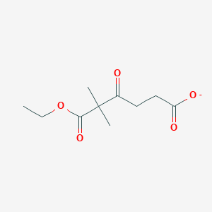 6-Ethoxy-5,5-dimethyl-4,6-dioxohexanoate