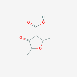 2,5-Dimethyl-4-oxooxolane-3-carboxylic acid