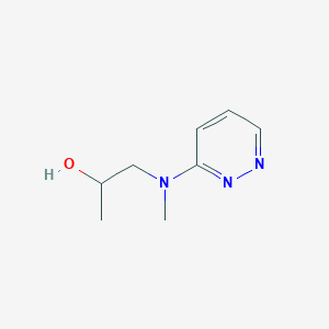 1-[Methyl(pyridazin-3-yl)amino]propan-2-ol