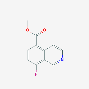 Methyl 8-fluoroisoquinoline-5-carboxylate
