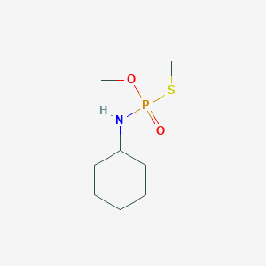 O,S-Dimethyl cyclohexylphosphoramidothioate