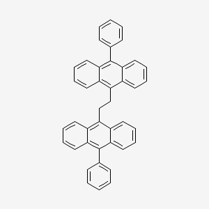 molecular formula C42H30 B14476311 9,9'-(Ethane-1,2-diyl)bis(10-phenylanthracene) CAS No. 71582-26-8