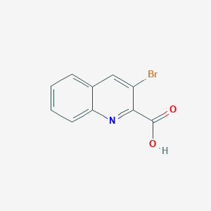 molecular formula C10H6BrNO2 B1447632 3-溴喹啉-2-羧酸 CAS No. 1564924-85-1