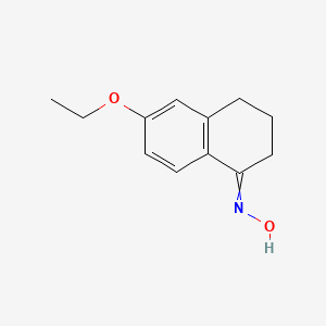 N-(6-Ethoxy-3,4-dihydronaphthalen-1(2H)-ylidene)hydroxylamine