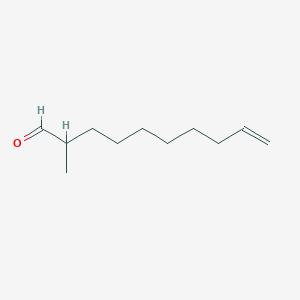 molecular formula C11H20O B14476365 2-Methyldec-9-enal CAS No. 65676-11-1