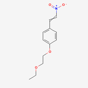 1-(2-Ethoxyethoxy)-4-(2-nitroethenyl)benzene