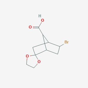 molecular formula C10H13BrO4 B14476381 Agn-PC-00houe CAS No. 65877-98-7