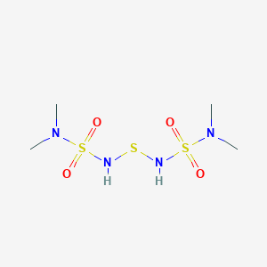 [(Dimethylsulfamoylamino)sulfanylsulfamoyl-methylamino]methane