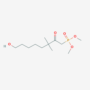 Dimethyl (8-hydroxy-3,3-dimethyl-2-oxooctyl)phosphonate