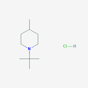 1-Tert-butyl-4-methylpiperidine;hydrochloride