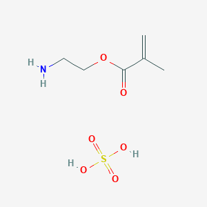 2-aminoethyl 2-methylprop-2-enoate;sulfuric acid