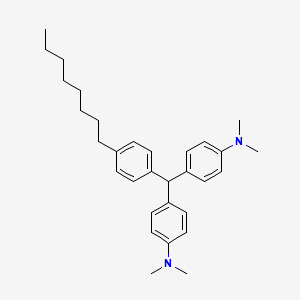 4,4'-[(4-Octylphenyl)methylene]bis(N,N-dimethylaniline)