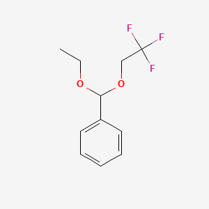 [Ethoxy(2,2,2-trifluoroethoxy)methyl]benzene