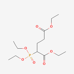 Diethyl 2-diethoxyphosphorylpentanedioate