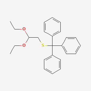 1,1',1''-{[(2,2-Diethoxyethyl)sulfanyl]methanetriyl}tribenzene