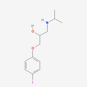 1-(4-Iodophenoxy)-3-[(propan-2-yl)amino]propan-2-ol