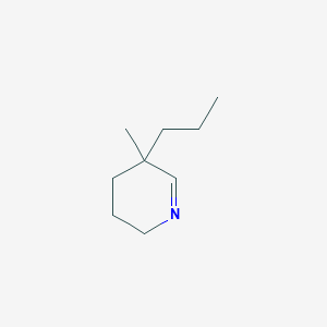 Pyridine, 2,3,4,5-tetrahydro-5-methyl-5-propyl-