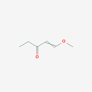 molecular formula C6H10O2 B14476697 1-Methoxypent-1-en-3-one CAS No. 65648-57-9