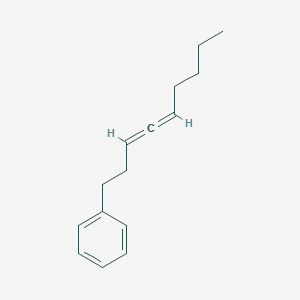 molecular formula C15H20 B14476752 Benzene, 3,4-nonadienyl- CAS No. 67647-96-5