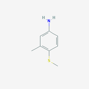 molecular formula C8H11NS B14476773 3-Methyl-4-(methylsulfanyl)aniline CAS No. 70611-05-1