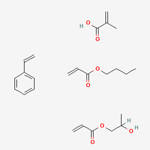 Butyl prop-2-enoate;2-hydroxypropyl prop-2-enoate;2-methylprop-2-enoic acid;styrene