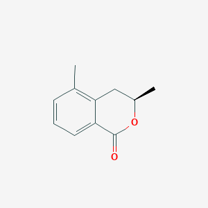 (3R)-3,5-Dimethyl-3,4-dihydro-1H-2-benzopyran-1-one