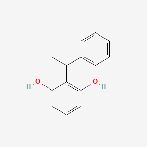 2-(1-Phenylethyl)benzene-1,3-diol