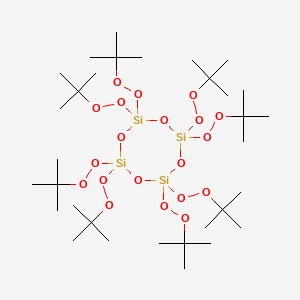 2,2,4,4,6,6,8,8-Octakis(tert-butylperoxy)-1,3,5,7,2,4,6,8-tetroxatetrasilocane