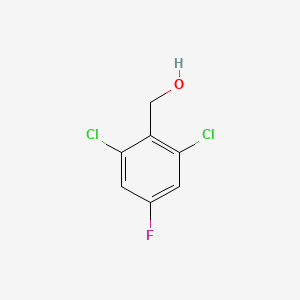 molecular formula C7H5Cl2FO B1447683 2,6-Dichloro-4-fluorobenzyl alcohol CAS No. 1806353-99-0