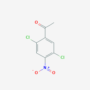 molecular formula C8H5Cl2NO3 B1447686 2',5'-Dichloro-4'-nitroacetophenone CAS No. 1806348-56-0