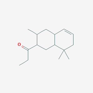 1-Propanone, 1-(octahydro-3,8,8-trimethyl-2-naphthalenyl)-