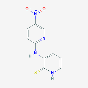 3-[(5-nitropyridin-2-yl)amino]-1H-pyridine-2-thione