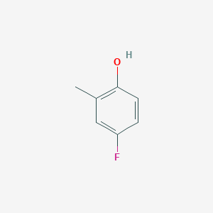 molecular formula C7H7FO B144770 4-氟-2-甲基苯酚 CAS No. 452-72-2