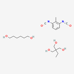 1,3-Diisocyanato-2-methylbenzene;2-ethyl-2-(hydroxymethyl)propane-1,3-diol;hexane-1,6-diol