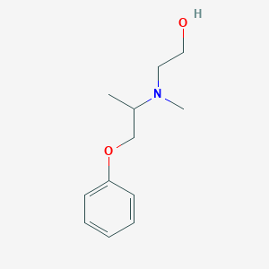 2-[Methyl(1-phenoxypropan-2-yl)amino]ethan-1-ol