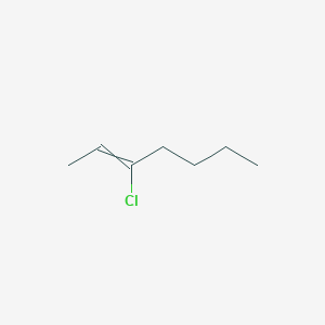 3-Chlorohept-2-ene