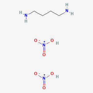 Nitric acid--butane-1,4-diamine (2/1)