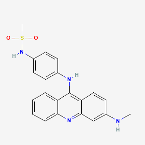 Methanesulfonanilide, 4'-(3-(methylamino)-9-acridinylamino)-