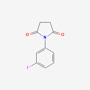 molecular formula C10H8INO2 B14477200 1-(3-Iodophenyl)pyrrolidine-2,5-dione CAS No. 72601-46-8