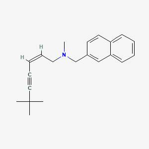 molecular formula C21H25N B1447722 Isoterbinafine, (Z)- CAS No. 926281-74-5