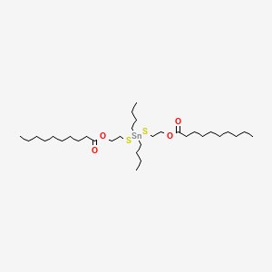 Dibutyltinbis[2-(decanoyloxy)ethylmercaptide]