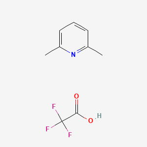 2,6-dimethylpyridine;2,2,2-trifluoroacetic acid