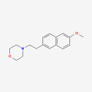 Morpholine, 4-(2-(6-methoxy-2-naphthalenyl)ethyl)-