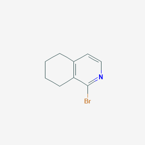 B1447730 1-Bromo-5,6,7,8-tetrahydroisoquinoline CAS No. 50388-18-6