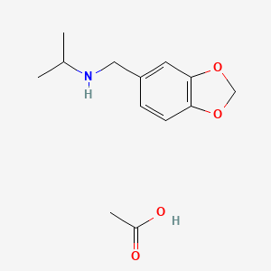 N-Isopropyl-piperonylamine acetate