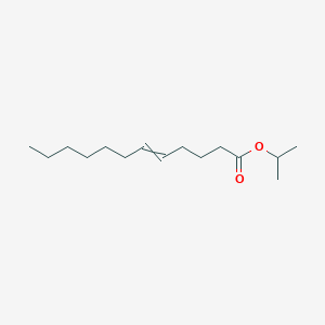 molecular formula C15H28O2 B14477356 Propan-2-yl dodec-5-enoate CAS No. 71597-90-5