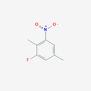 B1447736 1-Fluoro-2,5-dimethyl-3-nitrobenzene CAS No. 320-73-0